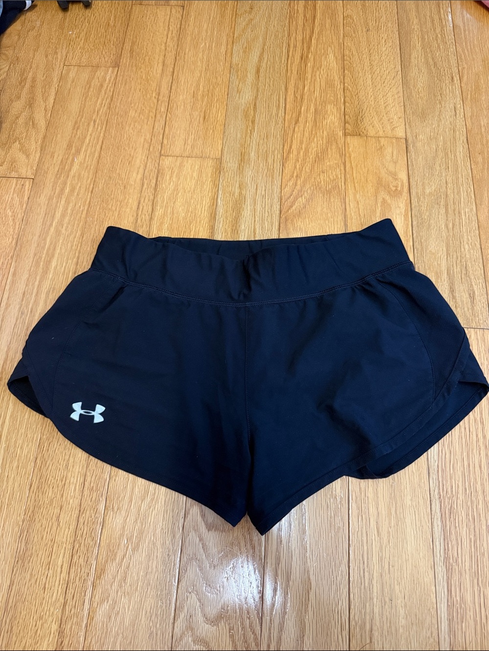 Under Armour Black Women's Athletic Running Shorts